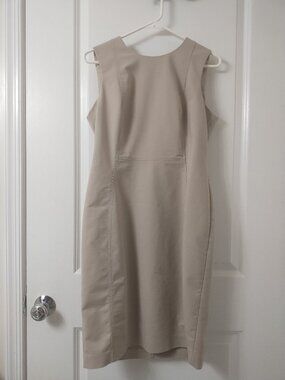 Calvin Klein Zip Up Sleeveless Dress, Ladies Size 10